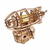Steampunk oro laivas - Ugears - 3D medinis galvosūkis