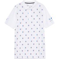 Puma Bmw Racing Series Fashion All Over Print Cotton Breathable Short Sleeve Polo Shirt Men Polo Shirts White 533376-02 XS