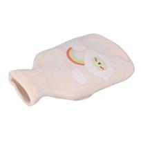 Hot Water Bottle 350ml Easy Operation Safe Stopper Natural Rubber Good Sealing Performance Hot