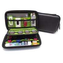 GUANHE Waterproof  Hard Drive Earphone USB Flash Case Digital Storage Bags organize box pochette disque dur 2.5 Hard Drive juoda
