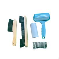 Billiard Table Brush Set, Hair And Dust Removal, Professional Deep Cleaning, Soft Bristles, Wood