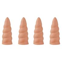 4Pcs/set Terracotta Watering Spikes Automatic Plant Water Device Continuous Slow Release Plant Watering Globe Outdoor