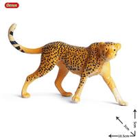 Oenux Zoo World Wild Animal Lion Deer Tiger Elephant Model Action Figures Farm Goat Horse Cow PVC Educational Cute Toy For Kids