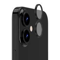 „Evelatus“ „Apple iPhone 16 / 16 Plus“ kameros objektyvo apsauga, šarvuotas, juodas
