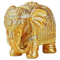 Gold Elephant Statue Elephant Statue Collectible Figurine Brings Good Luck Health Strength Elephant Ornament Gifts for Women Mom