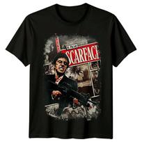 Scarface (1983) Movie Poster Inspired T-Shirt Retro Film Tee Unisex Fans Gift 3XL