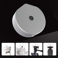 For StarLink Mini 1/4 Screw Round Mount Adapter Aluminum Alloy Ethernet Satellite Bracket Adapter for StarLink Mini Connector China Mainland