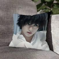 Kento Yamazaki Pillow Case For Sofa Decor Car Office Room Printing Cushion Cover Decorations and Protector 12x12Inch