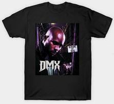 DMX Short Sleeve  Mens Unisex S-3XL Black Fan Art Unisex T-Shirt S