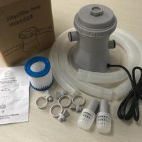 Filtro rinkinys 300 galonų antžeminio baseino cirkuliaciniam filtravimo siurbliui Vandens siurblys white European plug 220-240V#1