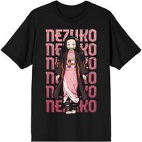 Demon Slayer Nezuko Kamado Black T-Shirt S juoda