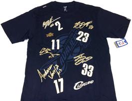 Rare! LeBron James Shaquille O'Neal 2009 Cleveland Cavaliers T-Shirt New! NWT XL Unisex T-Shirt XL