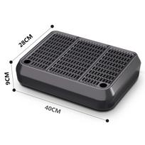 Super Large Enclosed Cat Litter Box S-XXXL, High-Sided, Anti-Splash, for Multi-Cat Households Pedal: 40x28x9CM