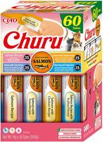 Inaba Ciao Churu 60x14g (840g) lašišos skanėstas katėms