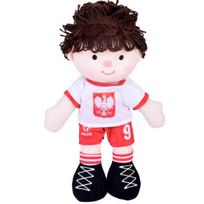 Minkšta lėlė futbolininkas