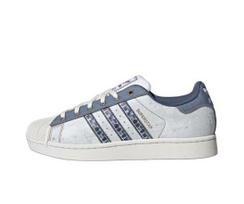 Adidas Originals SUPERSTAR JS2488 Unisex Balti/Mėlyni Dydis 44.5
