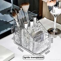 Remote Control Organizer Transparent Acrylic Storage Box TV Remote Control Holder  Table Organizer Boxes For Living Room Bedroom