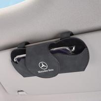 GLC GLB Automobilio Akinių Dėžutė Laikiklis Saulės Akinių Dėklas Akinių Laikiklis Magnetinis Mercedes Benz AMG GT GT4 W204 205 212 GLC GL juoda