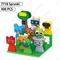 Karšti Sprunki konstruktorių rinkiniai Klasikinis žaidimas Animacinis personažas 18 figūrėlių modelis Kalėdų gimtadienio dovanos vaikams