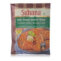 Suhana Easy To Cook Paneer Tikka Masala Spice Mix 200 g (50 g x 4 Pouches) Restaurant Style Powder Masala Instant