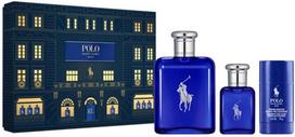 Kvapų rinkinys Ralph Lauren Polo Blue tualetinis vanduo, 3 dalių dovanų rinkinys vyrams