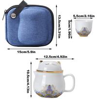 Teapot Set With Cups Lucky Cat Teapot Set Ceramic Tea Cup Set Shockproof Tea Set Porcelain Tea Cups With Tea Strainer For Travel balta