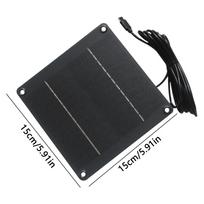 Solar Panels For Camping 40W 12V Monocrystalline Solar System High-Efficiency Charger Panel For Outdoor Camping RV Trailer Home juoda