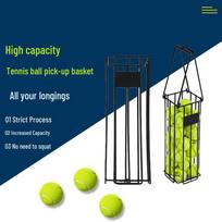 Automatic Tennis Ball Picker Cart juoda rėmo spalva