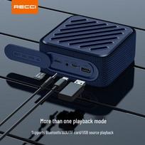 Recci RSK-W33 Smart Wireless Bluetooth Speaker (CN version) tamsiai mėlyna spalva