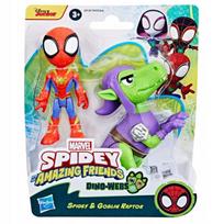 Spider-Man Spidey Dino-Webs Zestaw Figurek Spidey I Goblin Raptor Hasbro