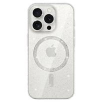 Telefono dėklas Glitter Magsafe, Iphone 16 Pro , skaidri