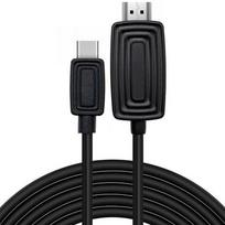Kabel Przewód Alogy Adapter Hdmi 2.1 Na Usb-C Type-C Hdtv 2K 2M Czarny