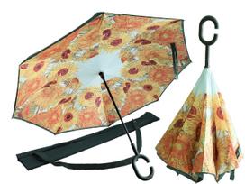 Parasol Odwrotnie Otwierany Van Gogh Słoneczniki Carmani Automatyczny
