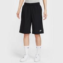 NIKE moteriškos NSW ilgos laisvalaikio šortai L juoda