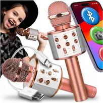Mikrofon Bezprzewodowy Karaoke Głośnik Bluetooth Prezent Dla Dzieci