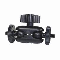 360° Rotation Camera Extend Mount Adjustable Dual Ball Head Camera Magic Arm 1/4'' Screw Tripod Phone Holder for Gopro balta