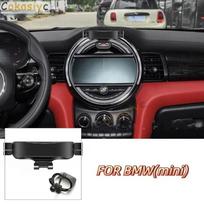 Gravity Car Mobile Phone Holder For MINI Cooper Countryman F60 F56 One F54 F55 Air Outlet Mount GPS Support Stand Accessories