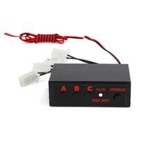 4 būdų LED blykstės blykstės lemputė 3 režimų avarinio mirksinčio valdiklio dėžutės modulis 1pcs juoda