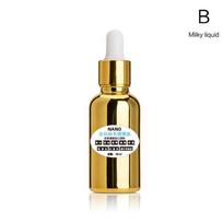 Nano Transparent Liquid Universal Nano Technology 9D Tempered 6D Screen 3D 4D Protector For iPh F9P7 golden-Milky white