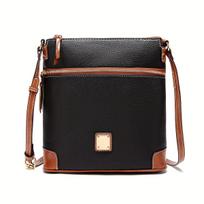 Fashionable Retro Messenger Bag for Women - Durable Vegan Leather Purse, Stylish Classic Shoulder Bag for Everyday Use, Casual, Work, and College juoda