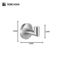 Gold brushed bathroom accessories set Hardware accessories Wall mounted towel bar holder Toilet paper holder Robe hook 4 piece s