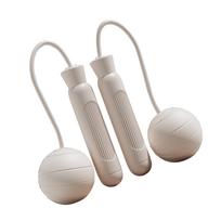 Jump Rope Silent Operation Weighted Design Portable Ropeless Skipping Rope for Adults Students for balta