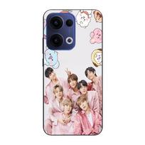 Phone Case - Maniacase - Oppo Reno 13 5G - Kpop BTS - Silicone - Soft juoda