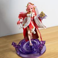 24cm Genshin Impact Yae Miko GK PVC Action Figure Anime Figure Model Toys Collection Doll Gift