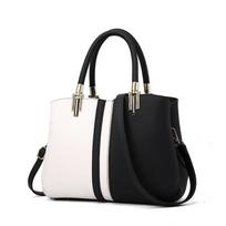 Contrasting large capacity tote  traveler shoulder bags  crossbody bags  new fashion