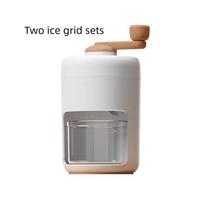 Elektrinis nedidelis kokteilių gaminimo aparatas Daugiafunkcis desertų aparatas Namų komercinis 2 viename ledo smulkintuvas Two ice grid sets