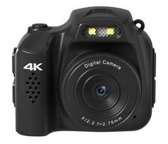 YULINJIA 4K Mini Digital Camera with 64MP Video 64GB Micro SD 30g 16M COMS Large Multiple LED and Keychain Set for Beginners and Kids Ultra-Compact juoda