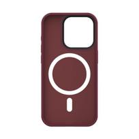 „Connect“ „Apple iPhone 15 Pro“ hibridinis dėklas su magnetiniu PC+TPU, slyvos spalvos