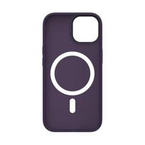 „Connect“ Apple iPhone 14 hibridinis dėklas su magnetiniu PC+TPU tamsiai violetiniu dangteliu