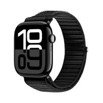 „Dux Ducis Apple Watch 38 / 40 / 41 / 42MM YE“ nailono pintas riešo dirželis, juodas